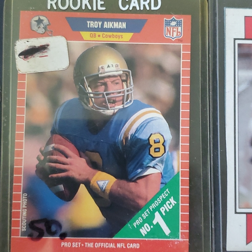 Vintage NFL Quarterback Cards (4 card lot)